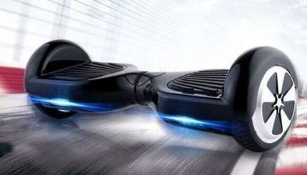 Electric smart self balancing scooter hoverboard