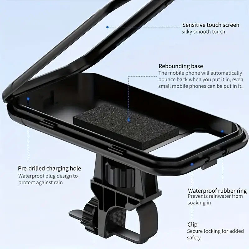 Electric Scooter Mobile Phone Holder3