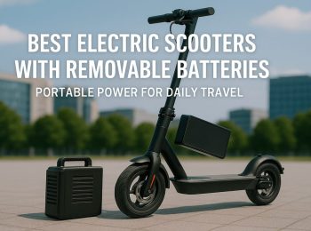 electric scooters with removable batteries