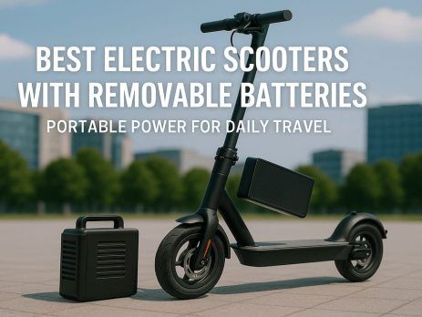 electric scooters with removable batteries