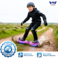 Electric Purple Hoverboard for Everyday Riding