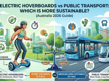 Sustainable transport with electric hoverboards in Australia