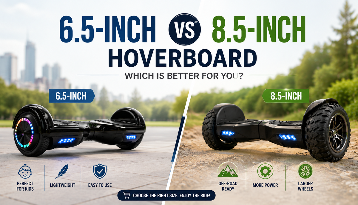 6.5 inch vs 8.5 inch Hoverboards